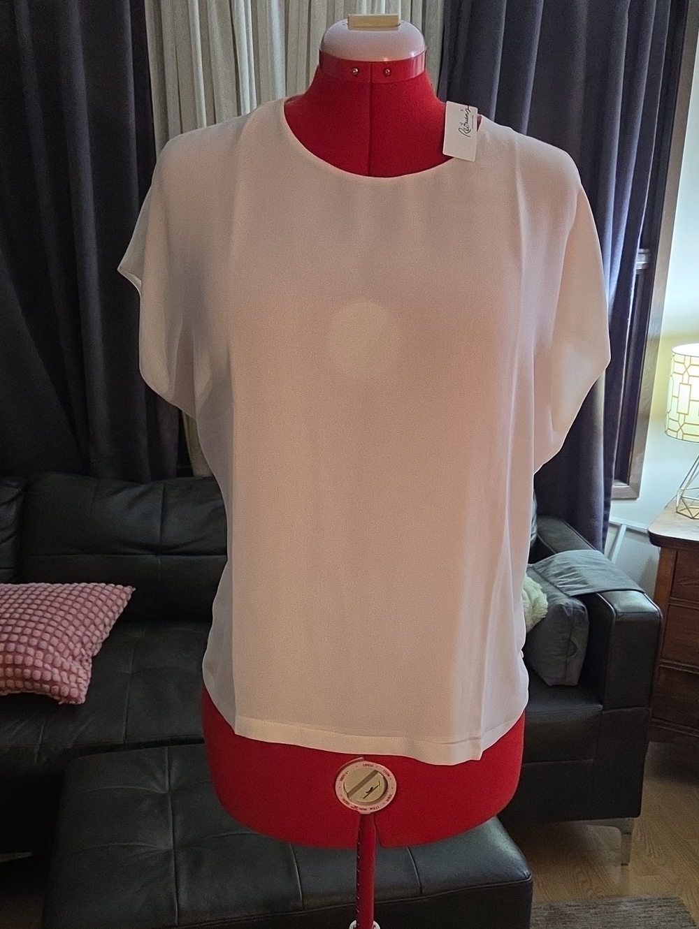 Lightweight White Women's Blouse - Brand: